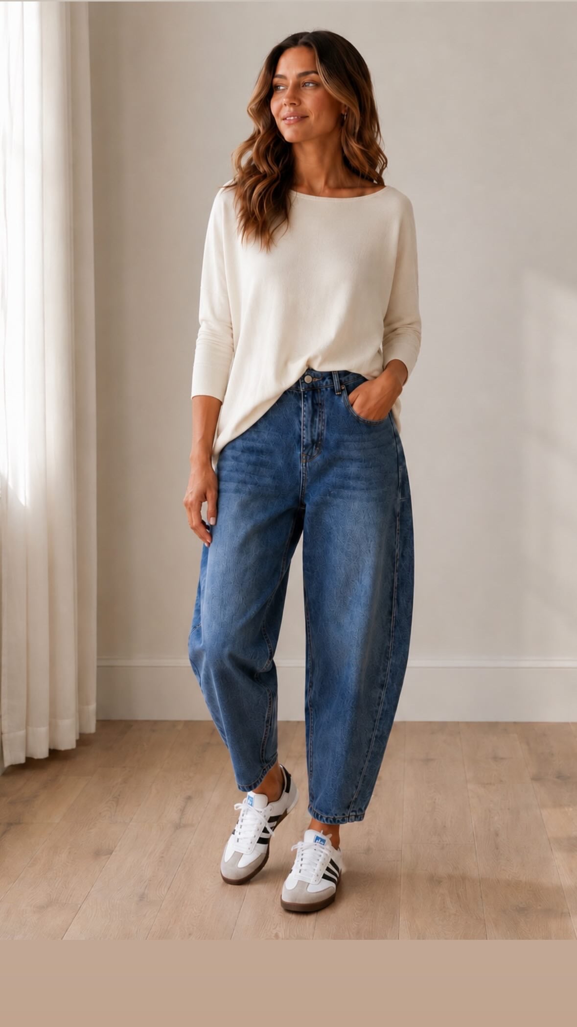Birgitta Off The Shoulder Dolman Sleeve Tunic