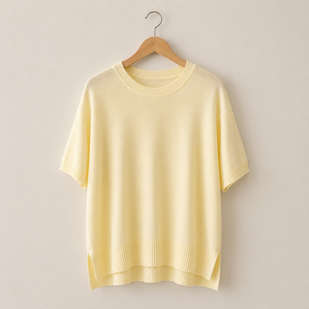Akira Lightweight Drop Shoulder Oversize Cut Short Sleeve Tee
