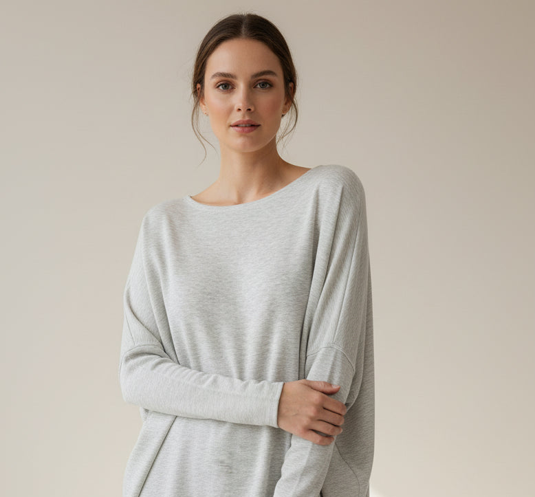 Quinny Boatneck Tunic Top