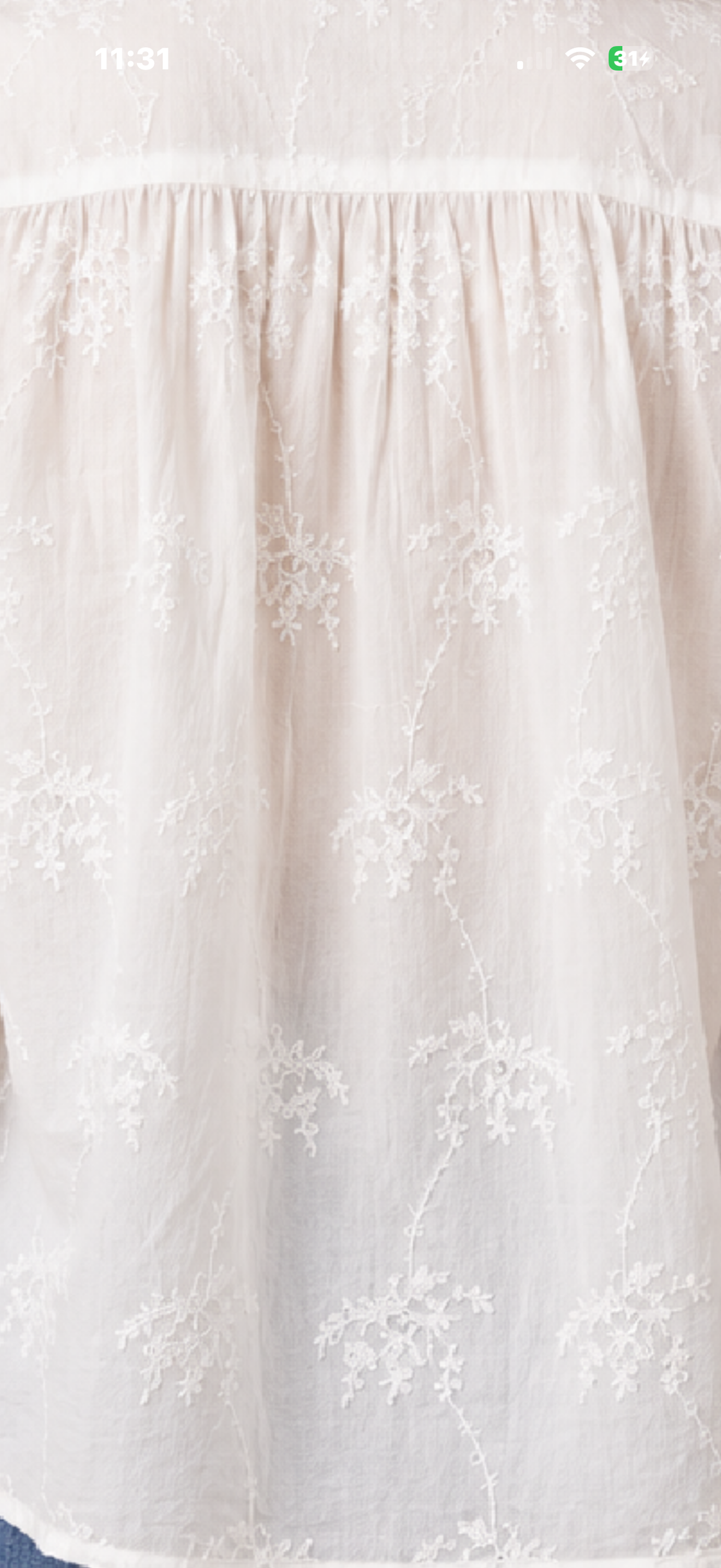 Hally Eyelet Embroidered Puff Sleeve Cotton Top