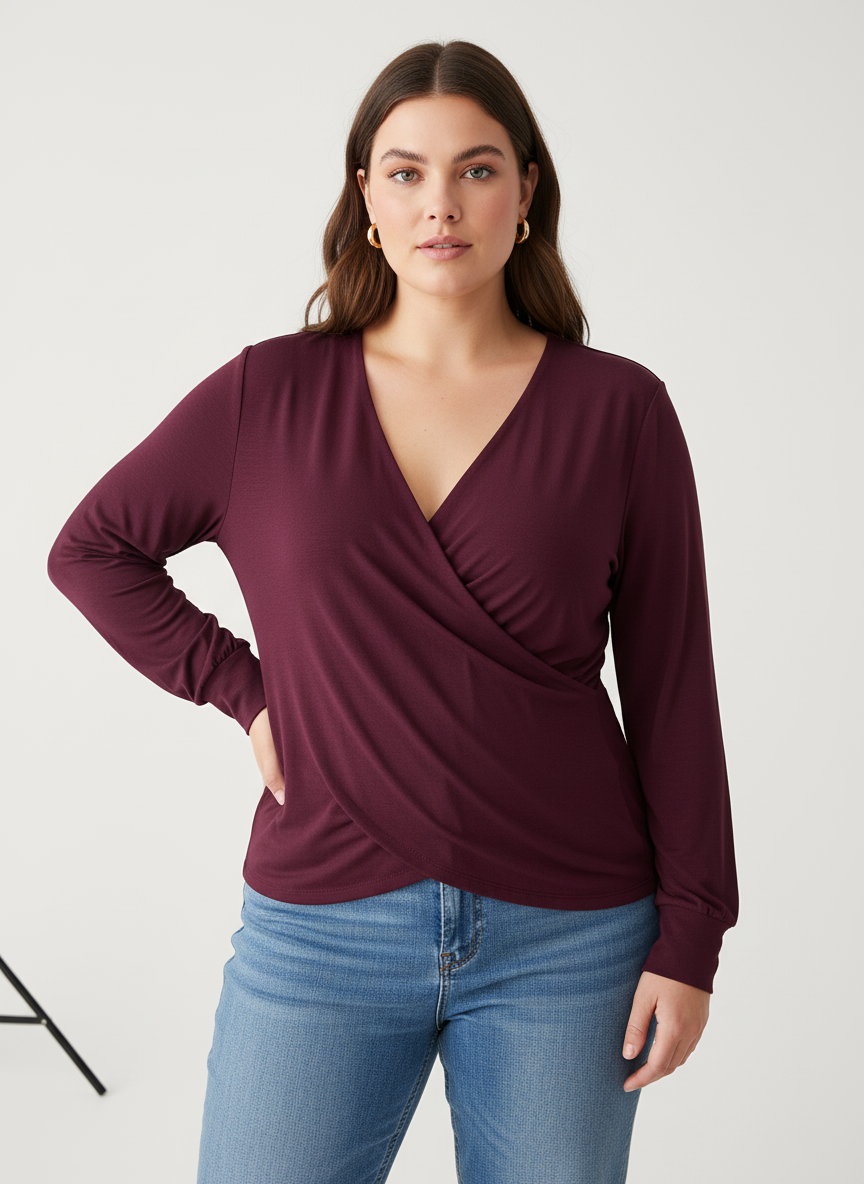 Keep Me Cool Wrap Top