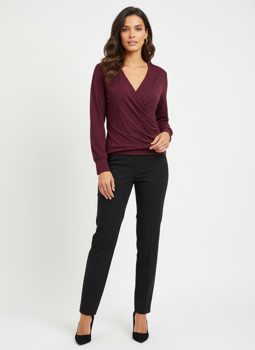Keep Me Cool Wrap Top