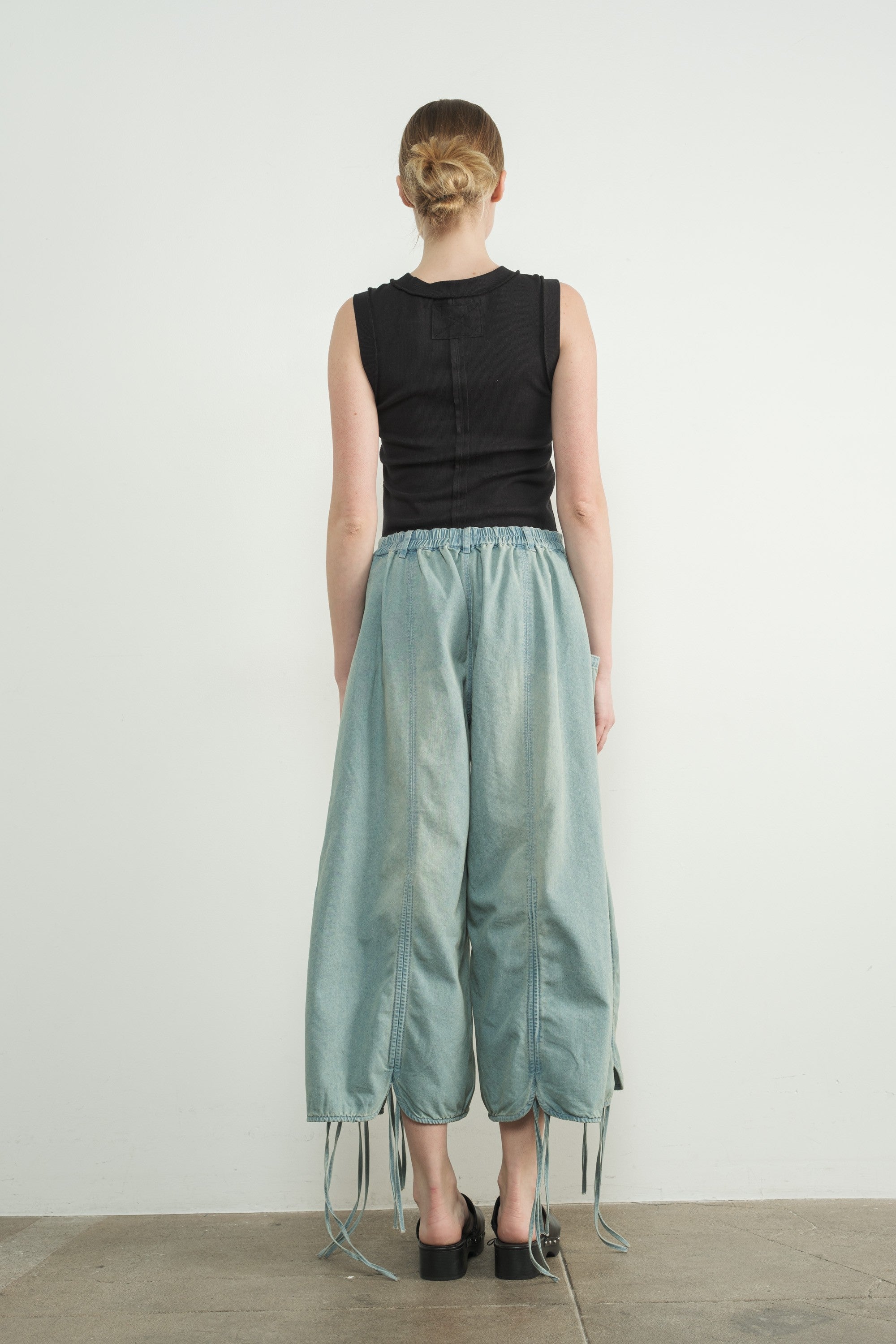 Maeve Ribbed Jersey Inside Out Tank