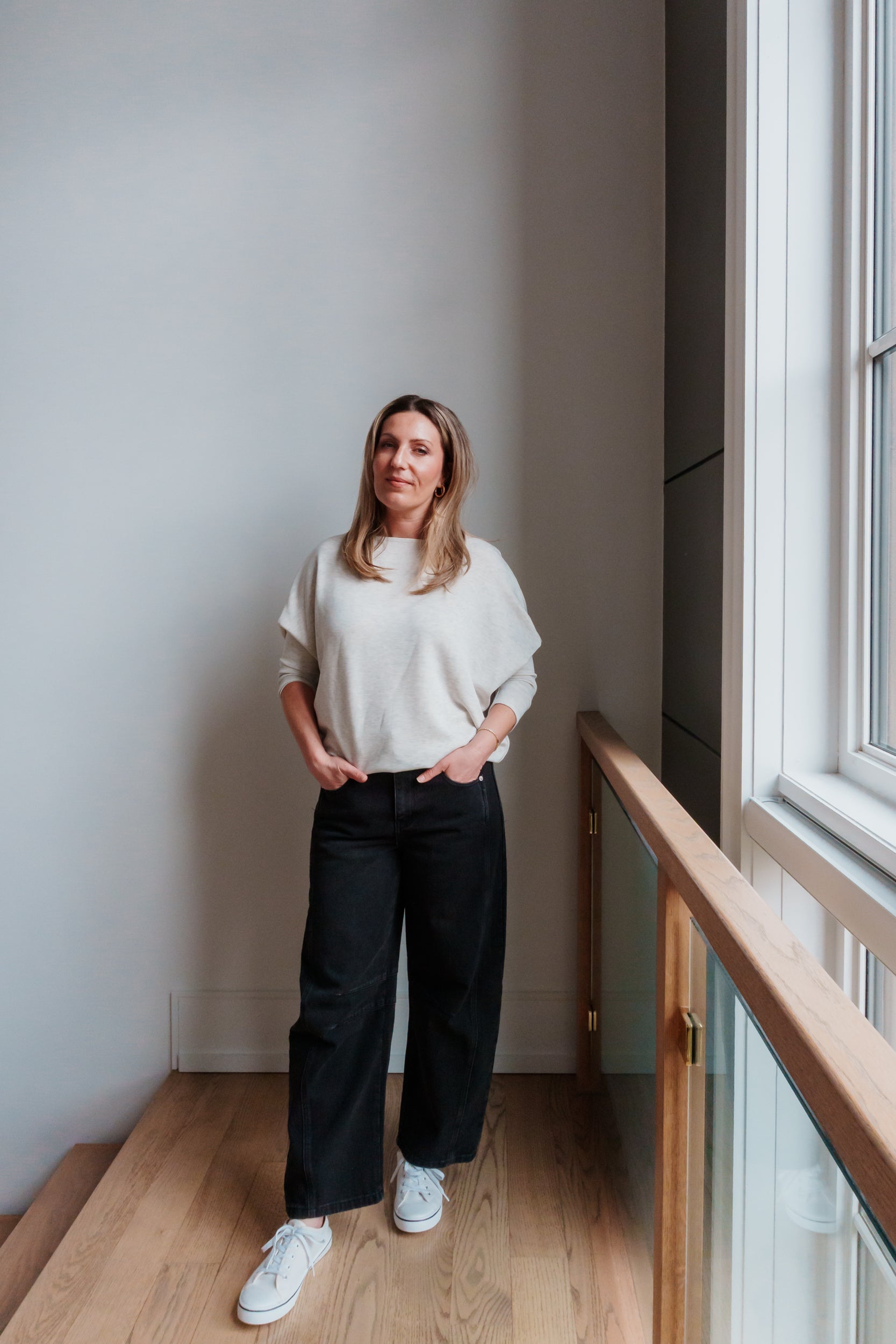 Quinny Boatneck Tunic Top