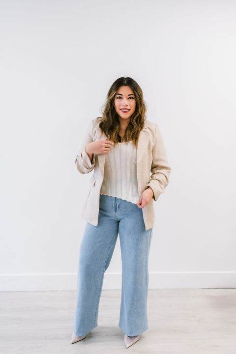 Sky Palazzo Jeans
