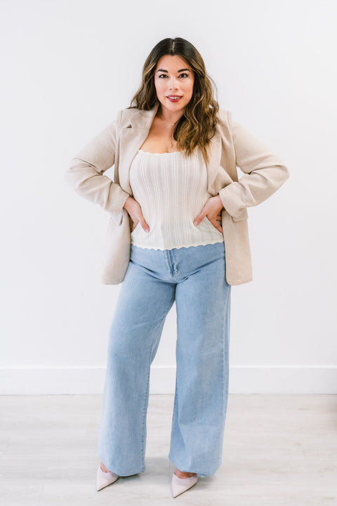 Sky Palazzo Jeans