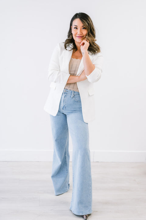 Sky Palazzo Jeans