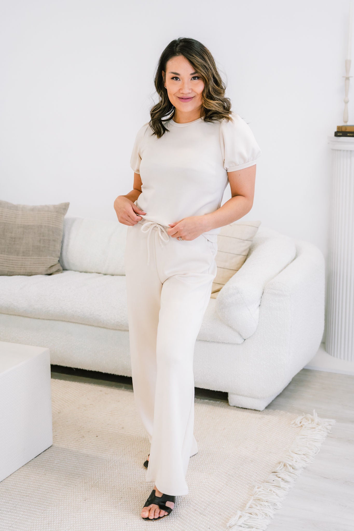 Talbie Techno Suave Puff Short Sleeve Top