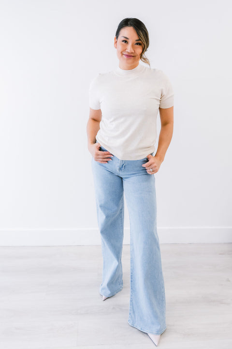 Sky Palazzo Jeans