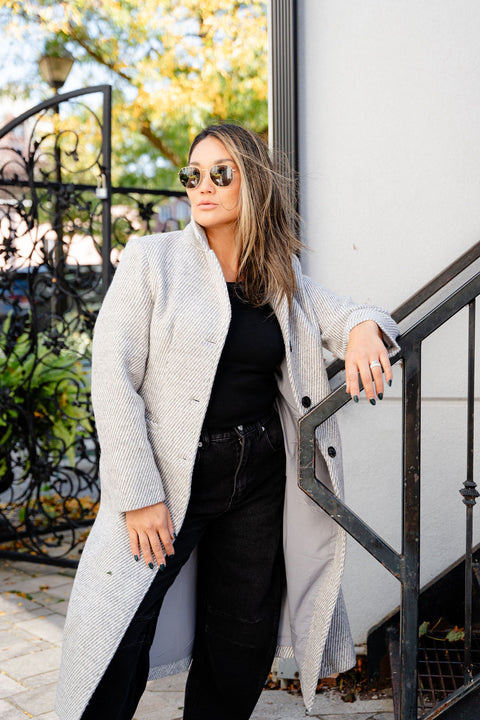 Arvada Long Classic Single Breasted Coat