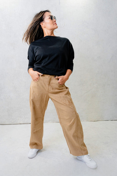 Quinny Boatneck Tunic Top