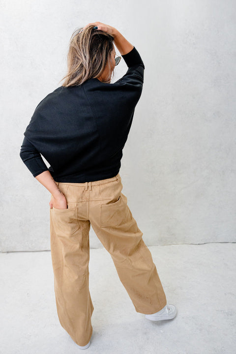 Quinny Boatneck Tunic Top