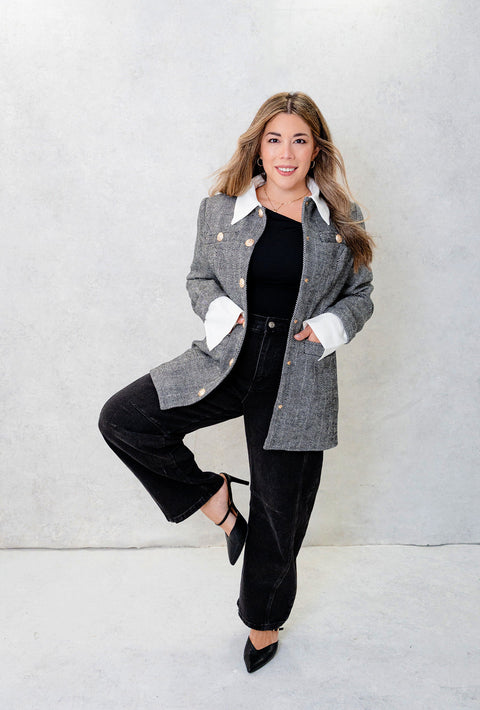 Shannon Cambridge Scholar Herringbone Coat