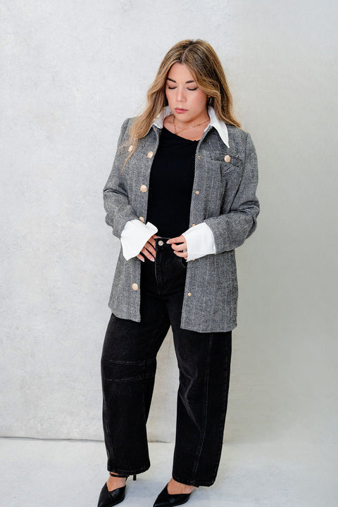 Shannon Cambridge Scholar Herringbone Coat