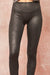 Textured Leather Look Leggings - Up & Co. Boutique 