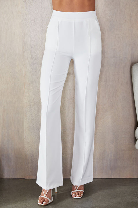 Phyliss Flared Dress Pant with Pockets